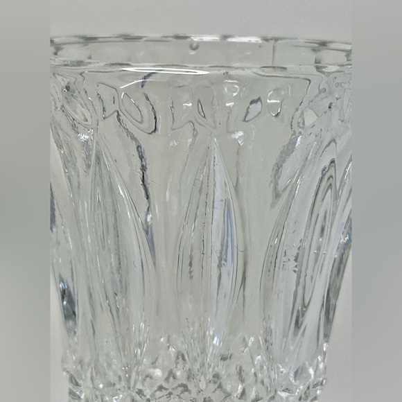 ✅ Set of 2 Vintage Lead Crystal Vases Hand Made by Leonard Made in Italy 8” High - Picture 13 of 16